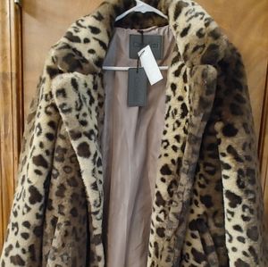 Faux Fur Coat